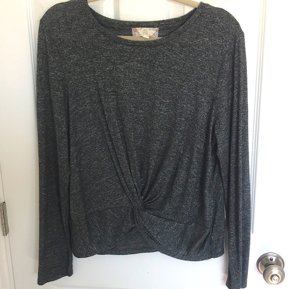 Gray long sleeve